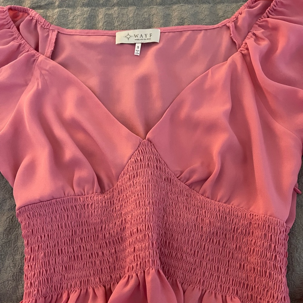 Cute pink blouse